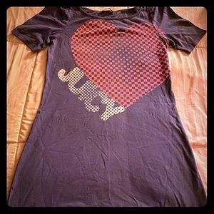 Juicy couture tee shirt dress